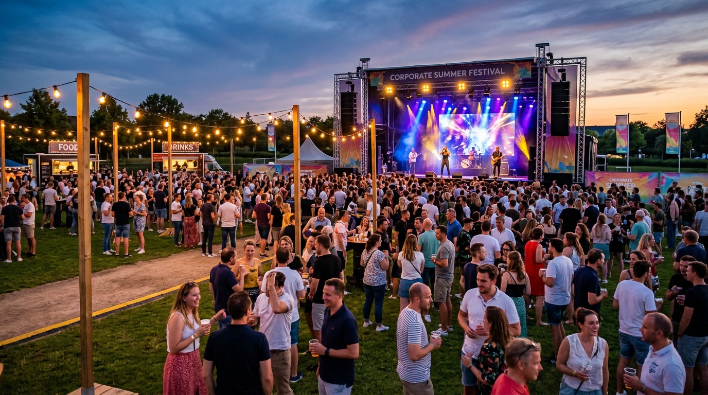 Event plenerowy latem