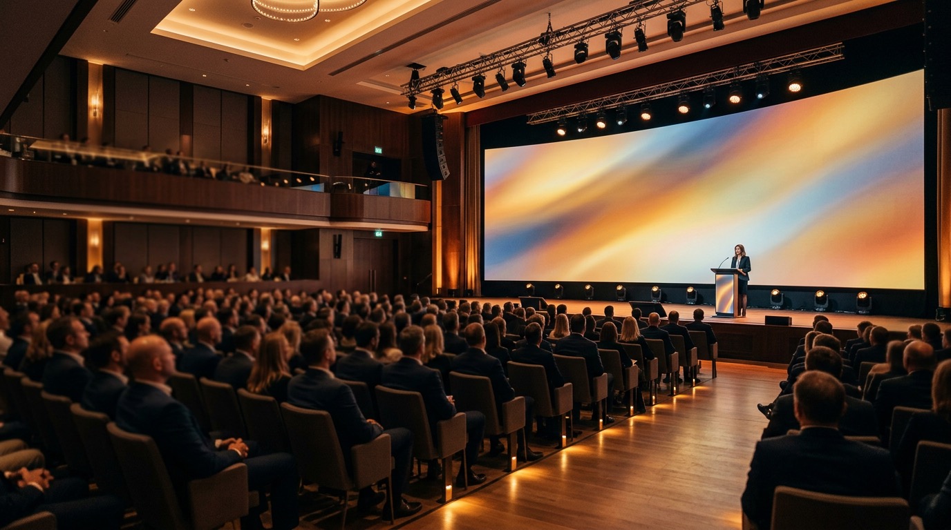 Widok na zabudowę — event w mieście