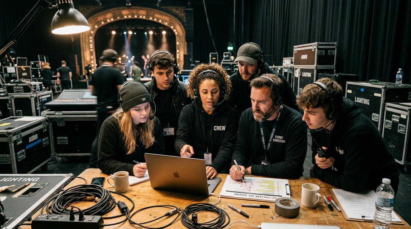 Zespół przy planowaniu projektu